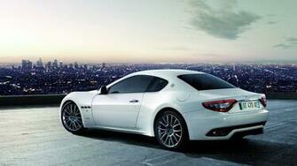 Maserati Granturismo S Back Wallpaper Car