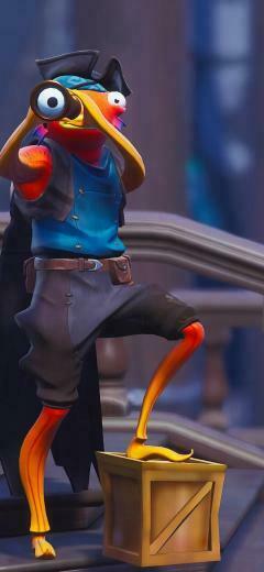 Fortnite Battle Royale Fishstick 4k Wallpaper