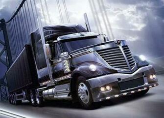 Semi Truck Concept Image And Bus Keys Wallpaper