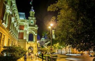 Wallpaper Night Azerbaijan Baku Image
