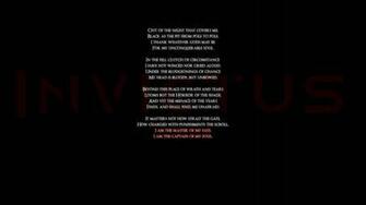 Invictus Wallpaper Sf