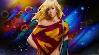 Supergirl Background Wallpaper High Definition