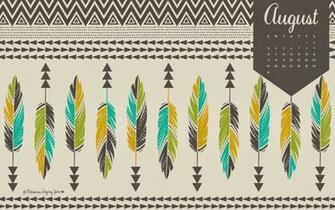 Bohemian Gypsy Wallpaper Calendar