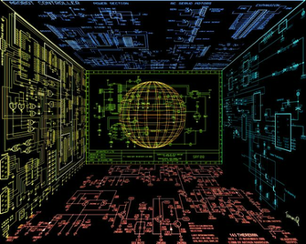 Digital Electronics Wallpaper Electronic Schematic Cube By