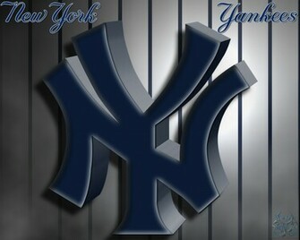 New York Yankees 3d Logo Wallpaper