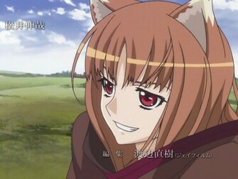 Wallpaper Of Spice And Wolf Ii Anime