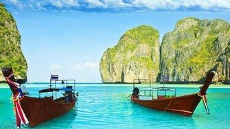 Maya Beach Thailand HD Wallpaper Of