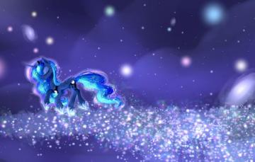 Wallpaper Luna My Little Pony Mlp Princess Image