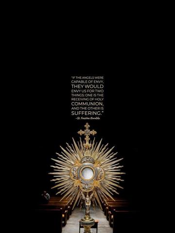 Two Things Adoration Eucharist If The Angels Were Capable Of Envy