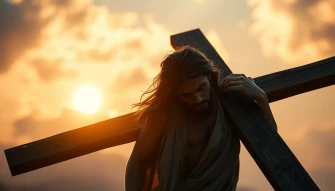 Jesus Carrying The Cross Wallpaper