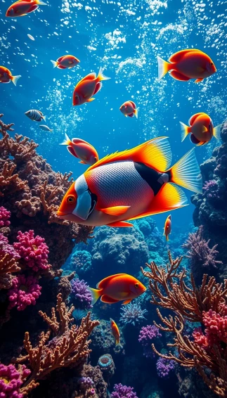 Living Fish Wallpaper For Computer