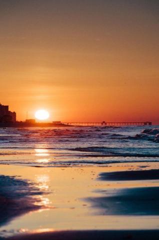 Sunrise In Gulf Shores Alabama Felizfriday Sunset