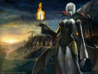 Dark Elf Lineage Ii Chaotic Chronicle Wallpaper Gw