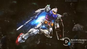 Rx Gundam Space By Jimking