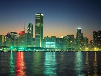 Wallpaper Beautiful Chicago City