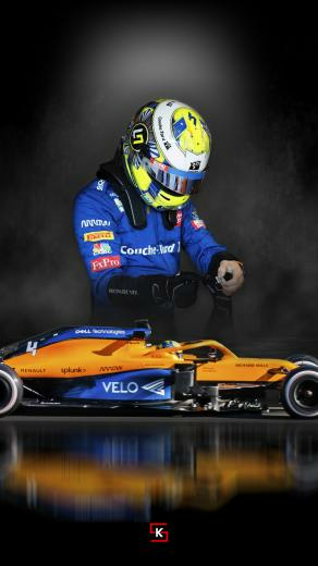 Lando Norris Mobile Wallpaper F1porn