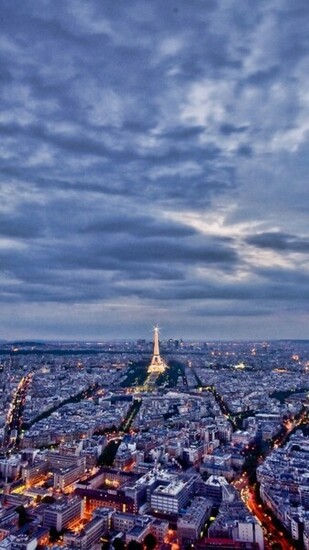 Paris Cityscape Surface Rt Wallpaper