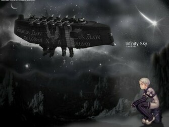 Home Gallery Last Exile Wallpaper Infinity Sky
