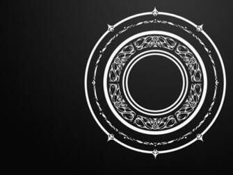 Black And White Circles Magic Arcane Mandala Tera Online
