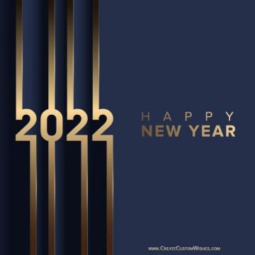 Happy New Year With Name And Photos Create Custom Wishes