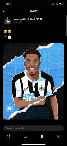 Joe Willock Signing Announcement Jamie Orrell Design