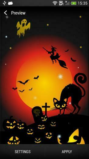 Halloween Live Wallpaper Android Apps On Google Play