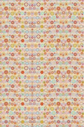 Cute Circle Pink Pattern iPhone 4s Wallpaper HD