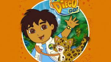 Go Diego With A Leopard Wallpaper