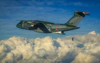 Wallpaper Fab Embraer Kc Military Aircraft Force Air