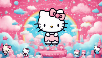 Hello Kitty And Cinnamoroll Wallpaper