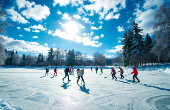 Pond Hockey Wallpaper