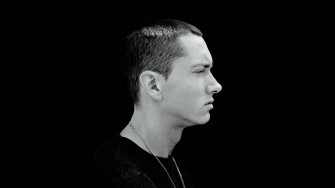 Side Portrait Of Eminem Wallpaper
