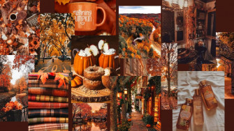 Get Ready For Fall With This Desktop Collage Wallpaper