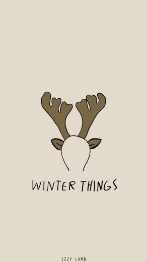 Ariana Grande Christmas Wallpaper Deer Arianagrande