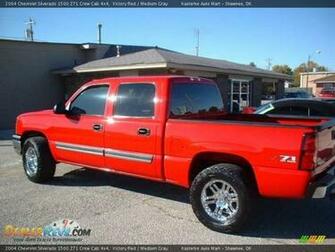 Chevrolet Silverado Z71 Crew Cab Victory Red