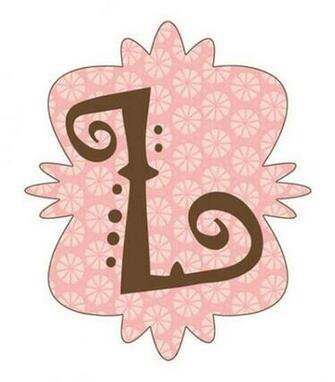 Mod Monogram L I2749sa Collection Wall Murals