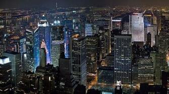 New York City At Night Wallpaper