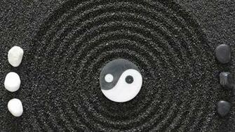 Yin Yang Stones Earth Symbol Harmony