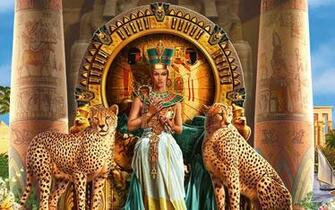 Cleopatra Wallpaper Top Background