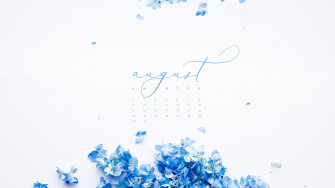 August Background For Your Phone Tablet Or