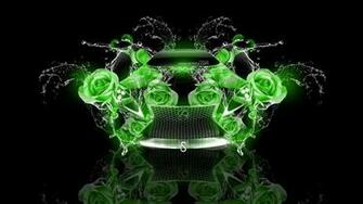 Green Rose Wallpaper Pack V 56mwu56