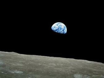 Earth From Moon Wallpaper