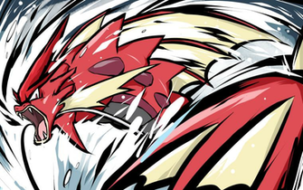 Shiny Mega Gyarados Aqua Tail By Ishmam