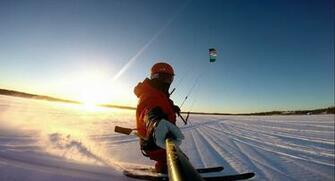 Snowkite Condition Lake Lucille