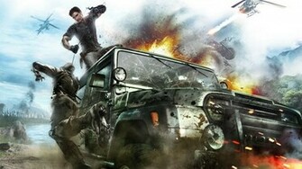 Wallpaper Just Cause Jeux Jvl