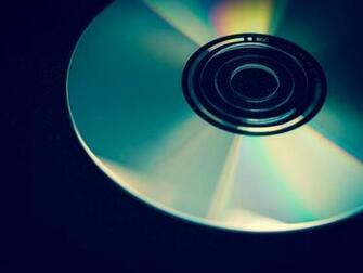 Wallpaper Compact Disc With Black Background