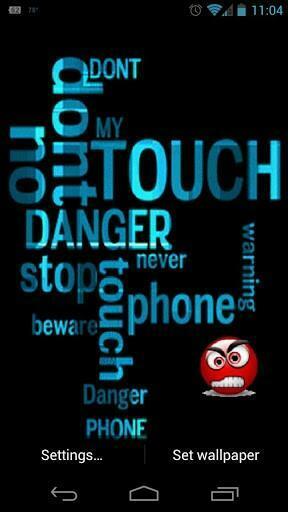 Dont Touch Wallpaper Don T My Phone
