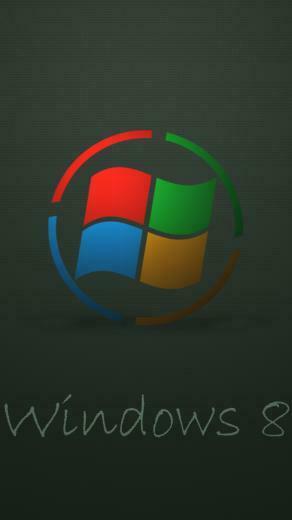 Wallpaper Windows Brand Logo Background Dark