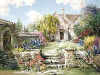 Back Gallery For Country House Wallpaper