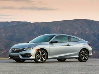 Honda Civic Cars Silver Coupe Wallpaper